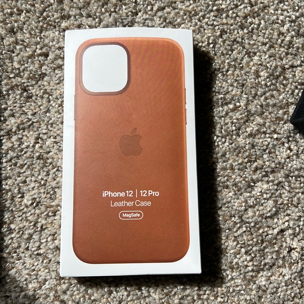 Iphone 12 | 12 Pro leather case